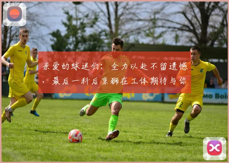 亲爱的球迷们：全力以赴不留遗憾，最后一科后京狮在工体期待与你相聚